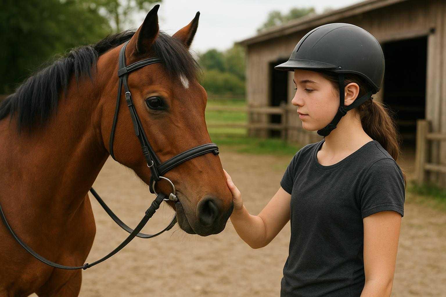 Comment débuter l'équitation adolescent