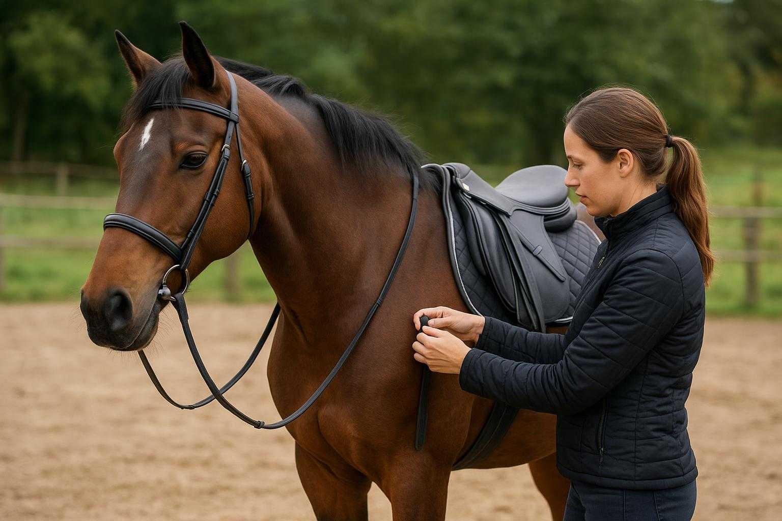 Comment débuter la mise en selle (seller un cheval)