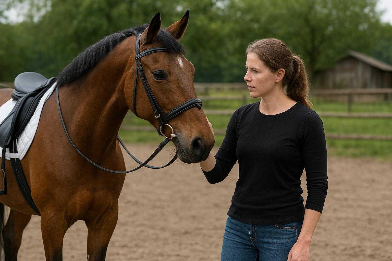 Comment débuter les concours de dressage