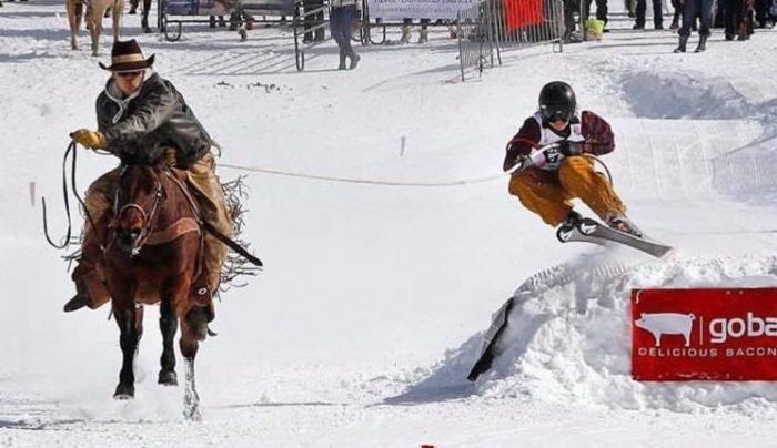 Cross Skating avec Cheval