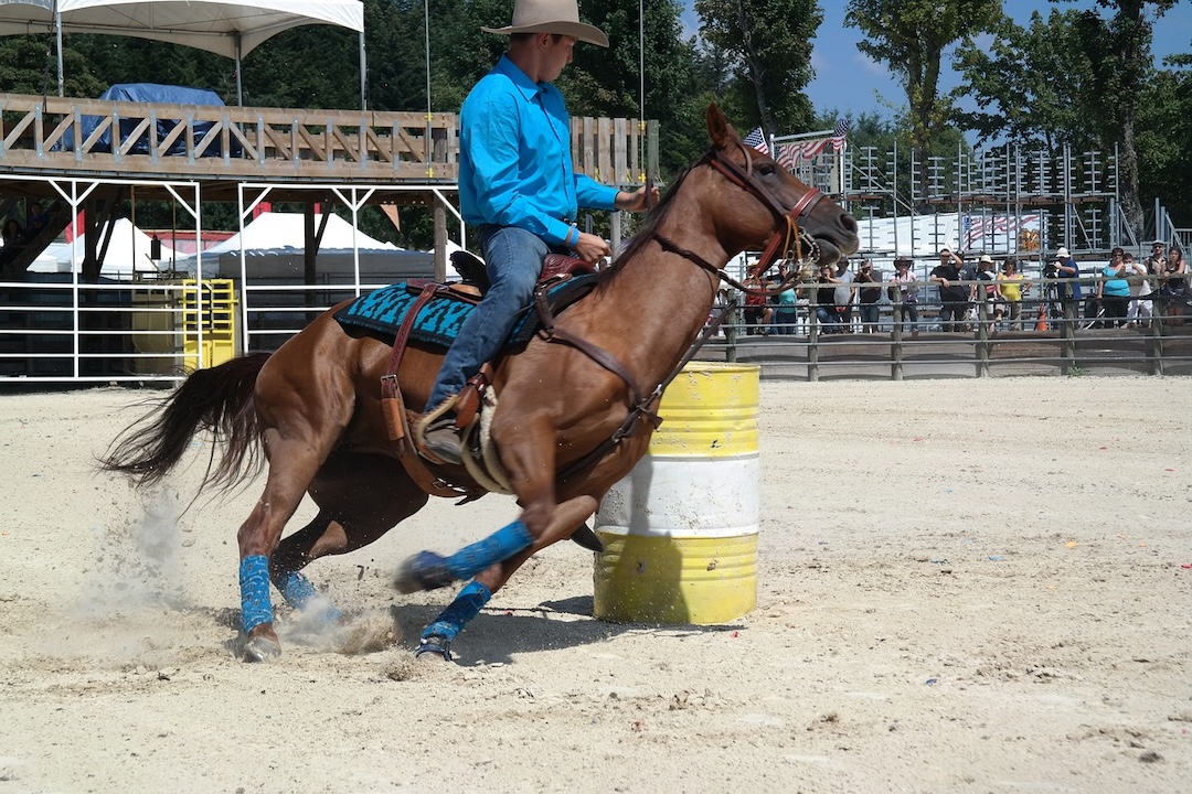 Courses de Gymkhana Western