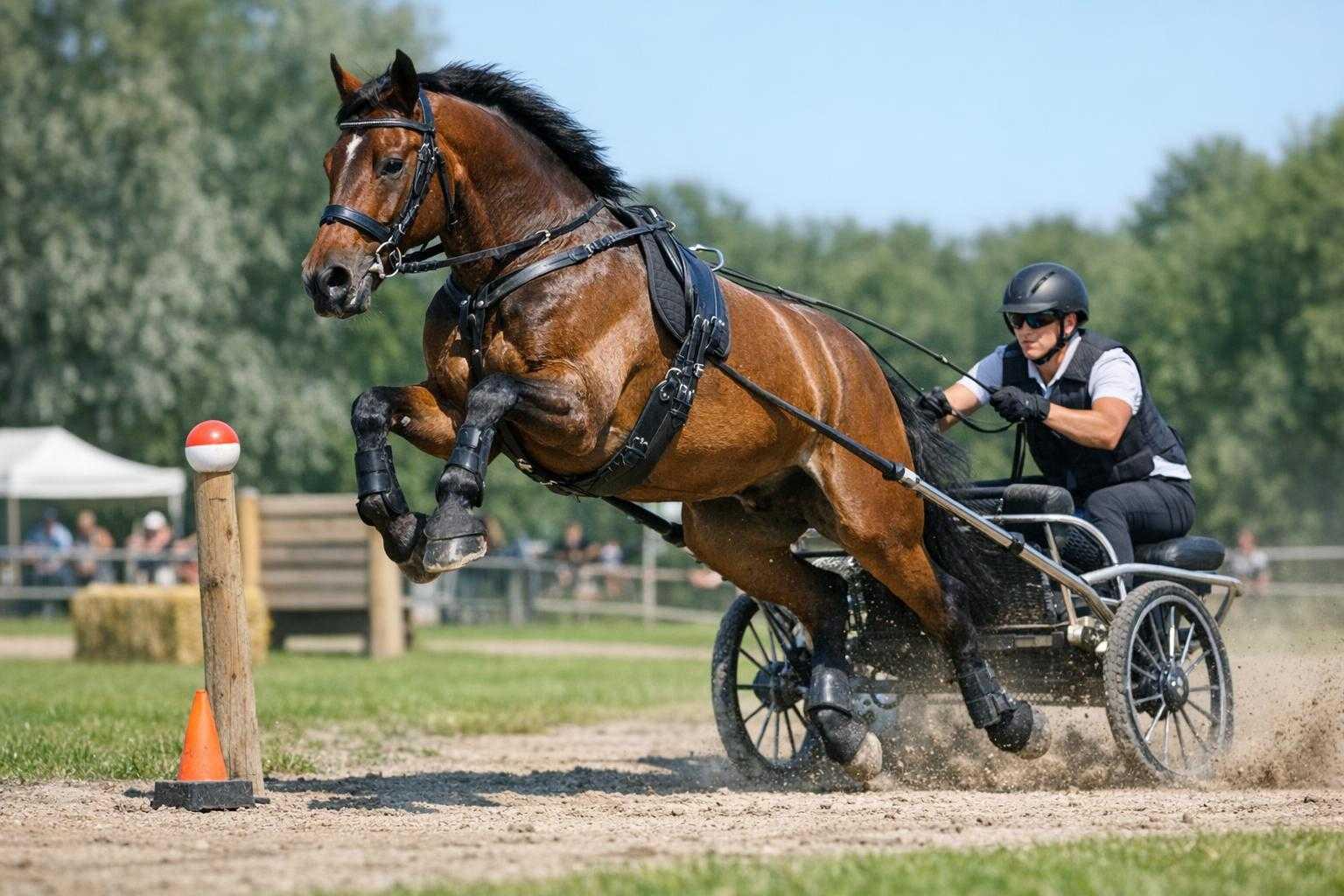 Jeux équestres à poney