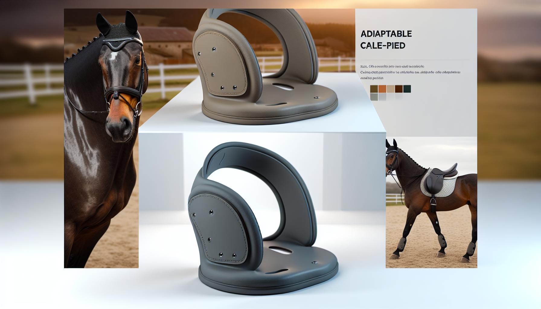 Cale-pieds adaptables