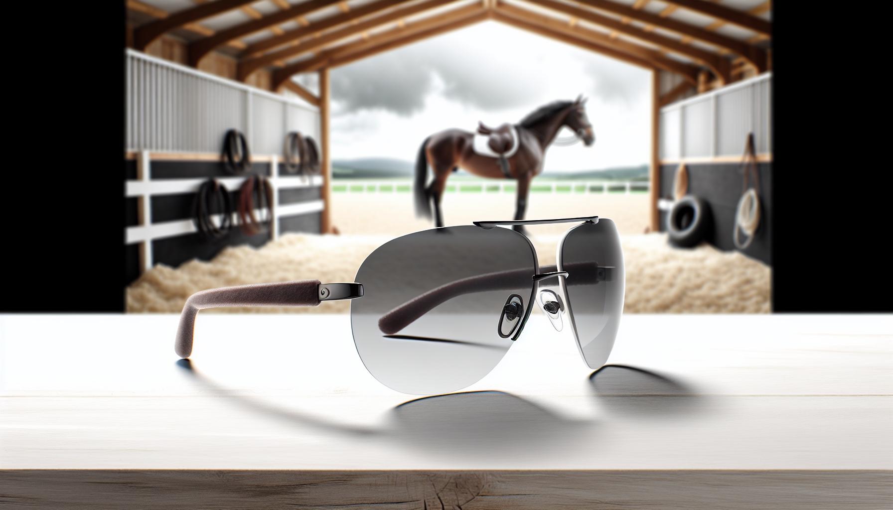 Lunettes de soleil pour cavalier