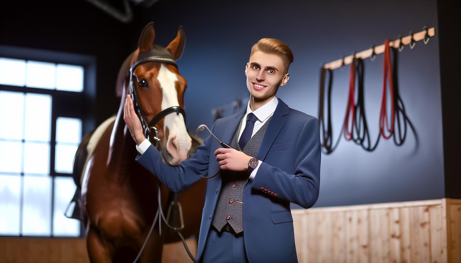 Commercial produits filière équine