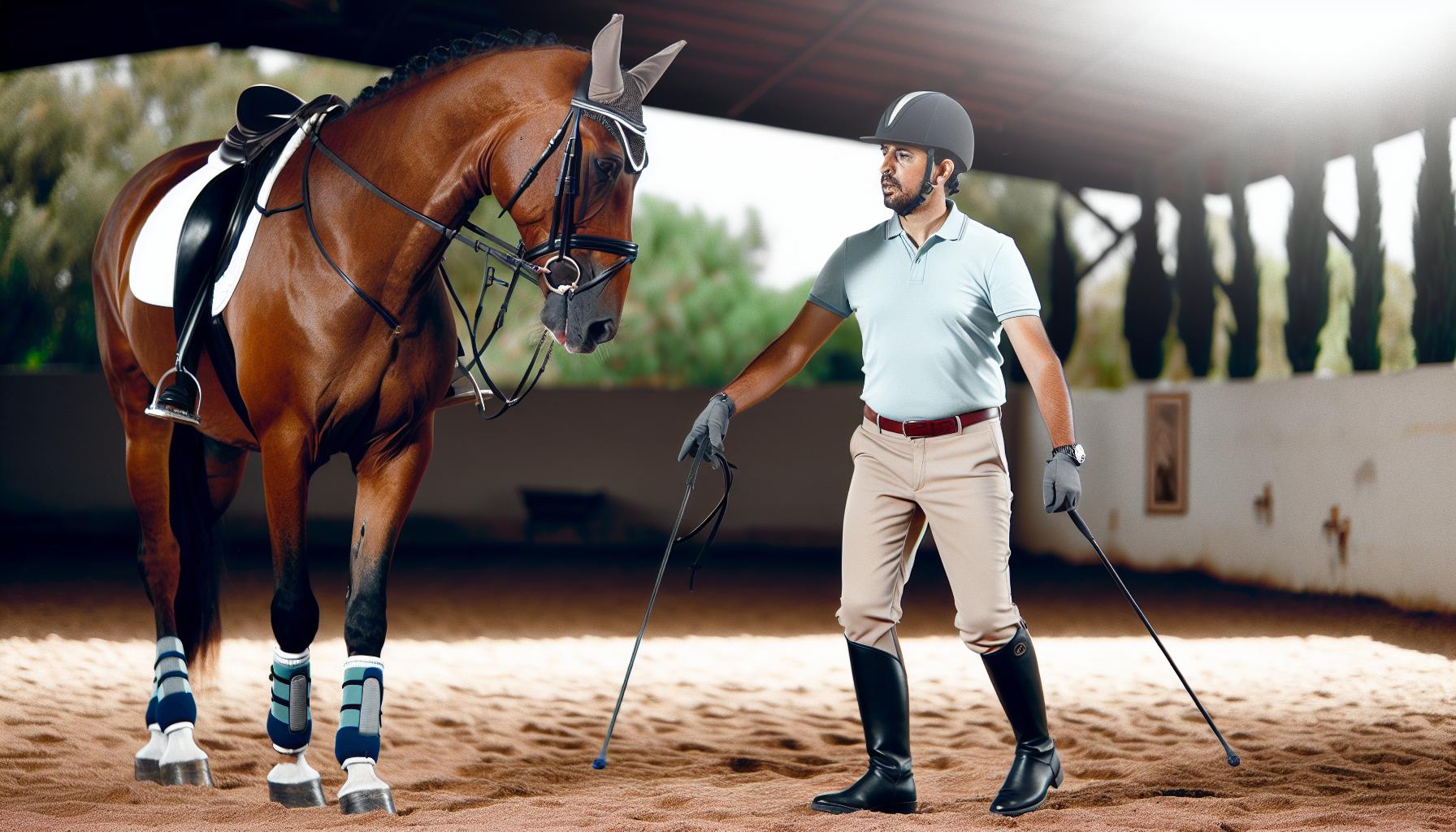 Cavalier professionnel