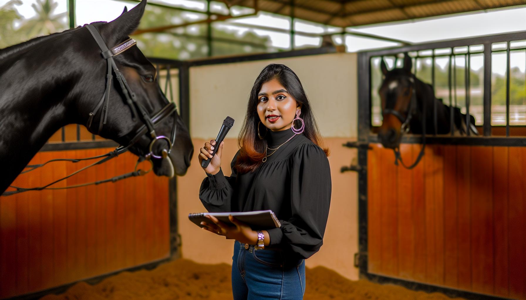 Journaliste équestre