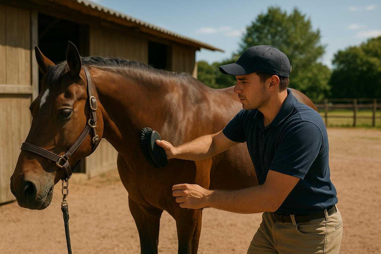 Photographie de Palefrenier-soigneur