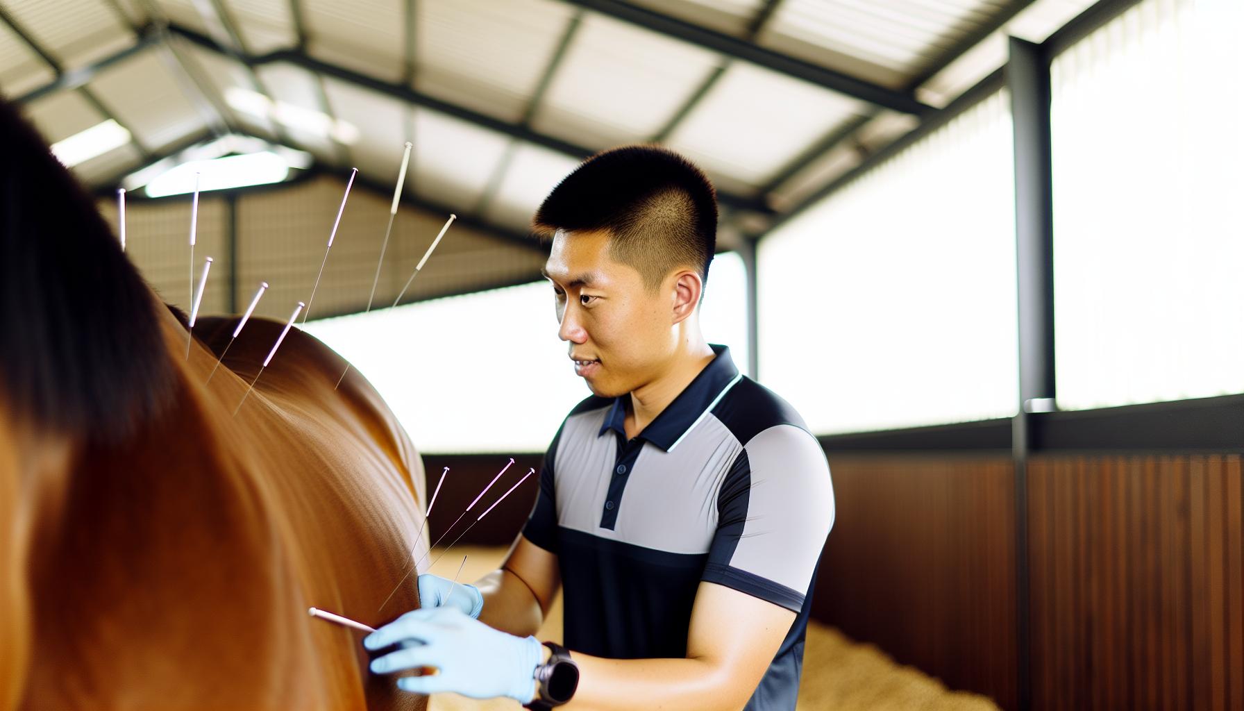 Acupuncteur équin