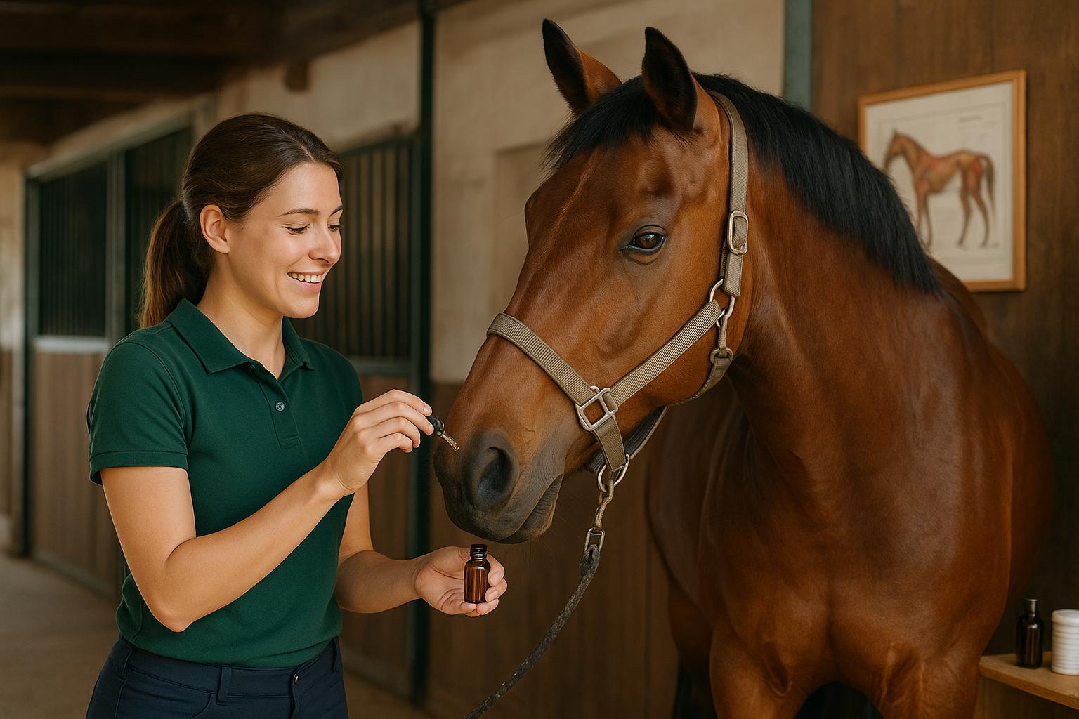 Aromathérapeute équin