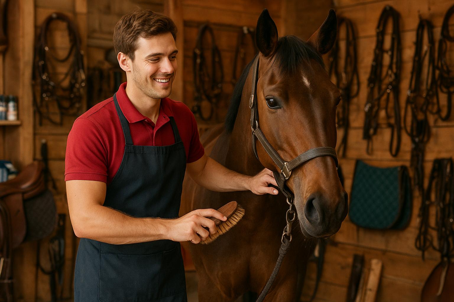 Gérant de magasin équestre