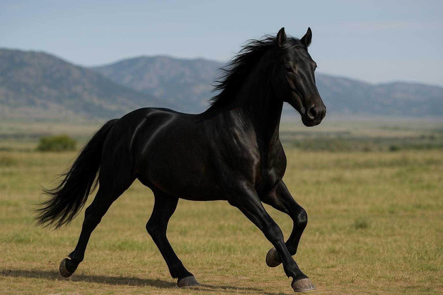 Cheval de la mer noire