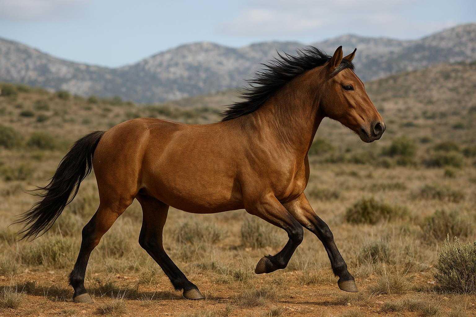 Cheval du Vercors de Barraquand